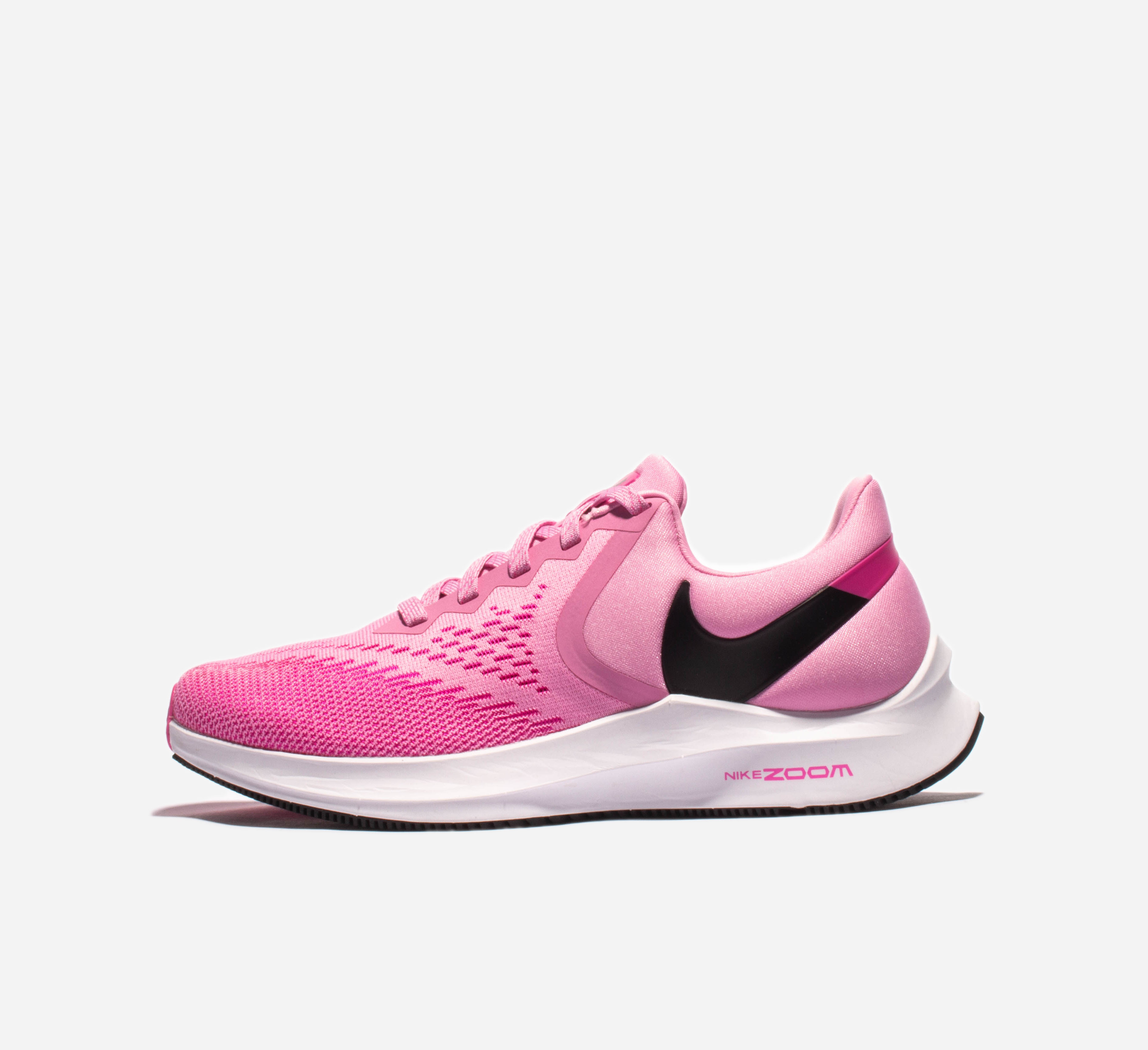 Nike Air Zoom V6 Pink Black White Running Shoes For Women